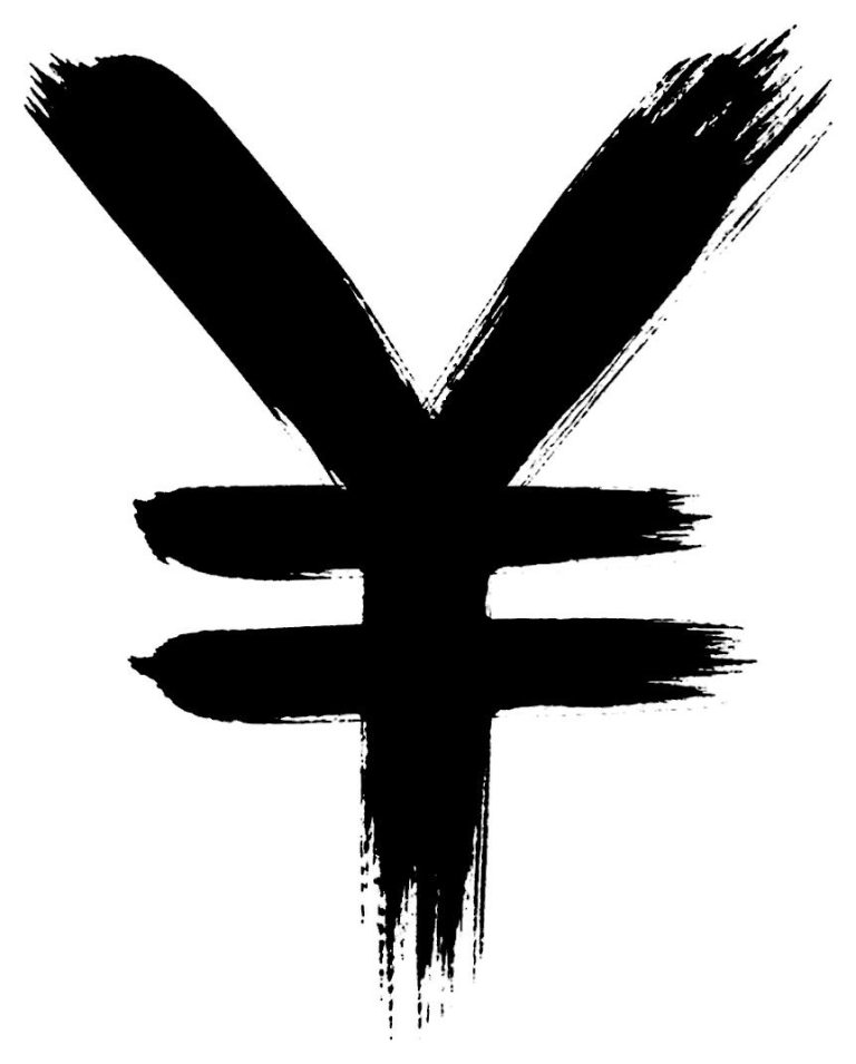 筆の円マーク